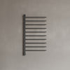 Wall-Mounted 10 Rod Heated Towel Rack with Digital Display
