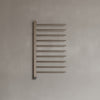 Wall-Mounted 10 Rod Heated Towel Rack with Digital Display