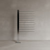 Freestanding Floor-Mounted 10 Rod Heated Towel Rack with Digital Display