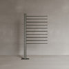 Freestanding Floor-Mounted 10 Rod Heated Towel Rack with Digital Display