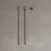 Wall-Mounted Vertical Heated Towel Rack with Digital Display