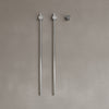Wall-Mounted Vertical Heated Towel Rack with Digital Display