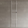 Floor-to-Ceiling 15 Rod Heated Towel Rack with Digital Display