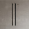 Wall-Mounted Vertical Heated Towel Rack with Digital Display
