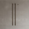Wall-Mounted Vertical Heated Towel Rack with Digital Display