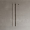 Wall-Mounted Vertical Heated Towel Rack with Digital Display