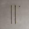 Wall-Mounted Vertical Heated Towel Rack with Digital Display