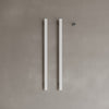 Wall-Mounted Vertical Heated Towel Rack with Digital Display