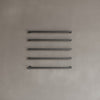 Wall-Mounted 5 Rod Heated Towel Rack with Digital Display