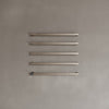 Wall-Mounted 5 Rod Heated Towel Rack with Digital Display