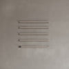 Wall-Mounted 5 Rod Heated Towel Rack with Digital Display