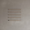 Wall-Mounted 5 Rod Heated Towel Rack with Digital Display