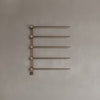 Wall-Mounted 5 Rod Heated Towel Rack with Digital Display