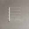 Wall-Mounted 5 Rod Heated Towel Rack with Digital Display