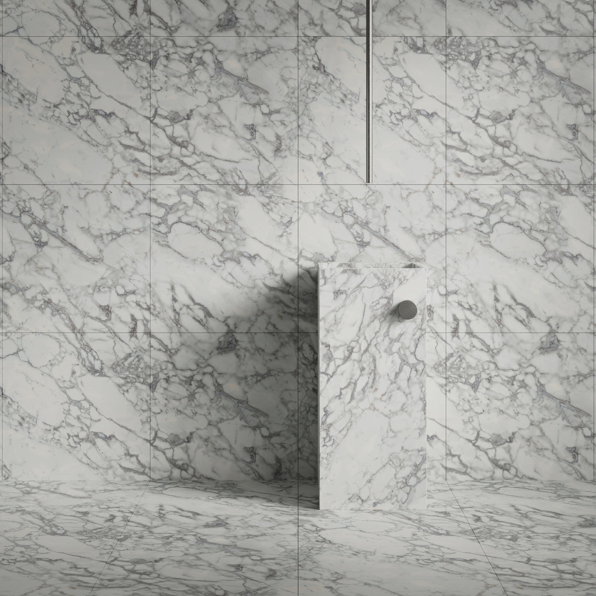 Arabescato Natural Stone Honed Marble Tile