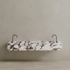 Double Sink Floating Handcrafted Marble Vanity