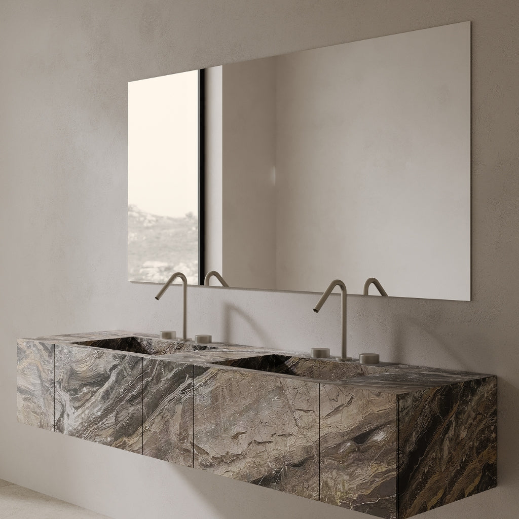 72" x 36" Large Frameless Bathroom Mirror