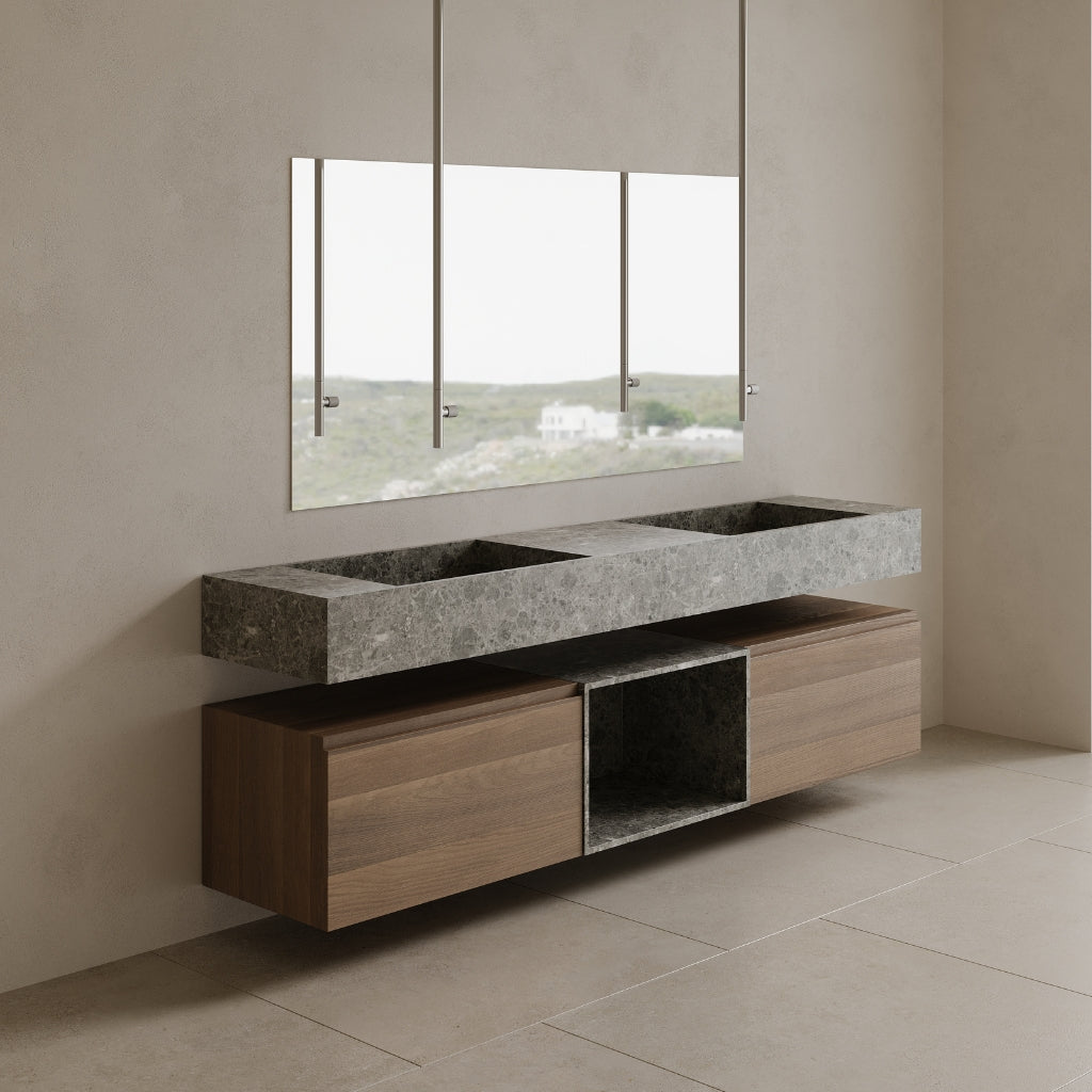 72" x 36" Large Frameless Bathroom Mirror