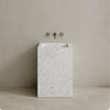 Quattro Handcrafted Stone Pedestal Sink