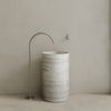 Rotundi Handcrafted Stone Pedestal Sink
