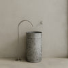 Rotundi Handcrafted Stone Pedestal Sink
