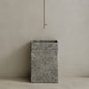 Rovella Handcrafted Stone Pedestal Sink